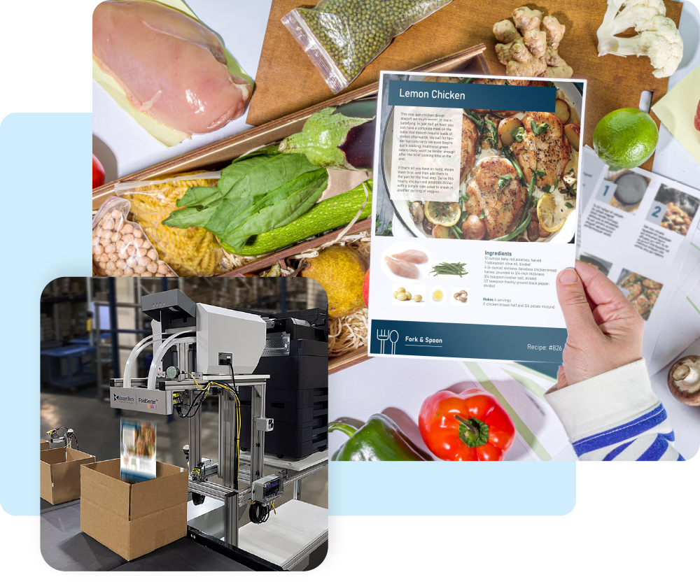 Subscription Product Order Fulfillment. Subscription collage.