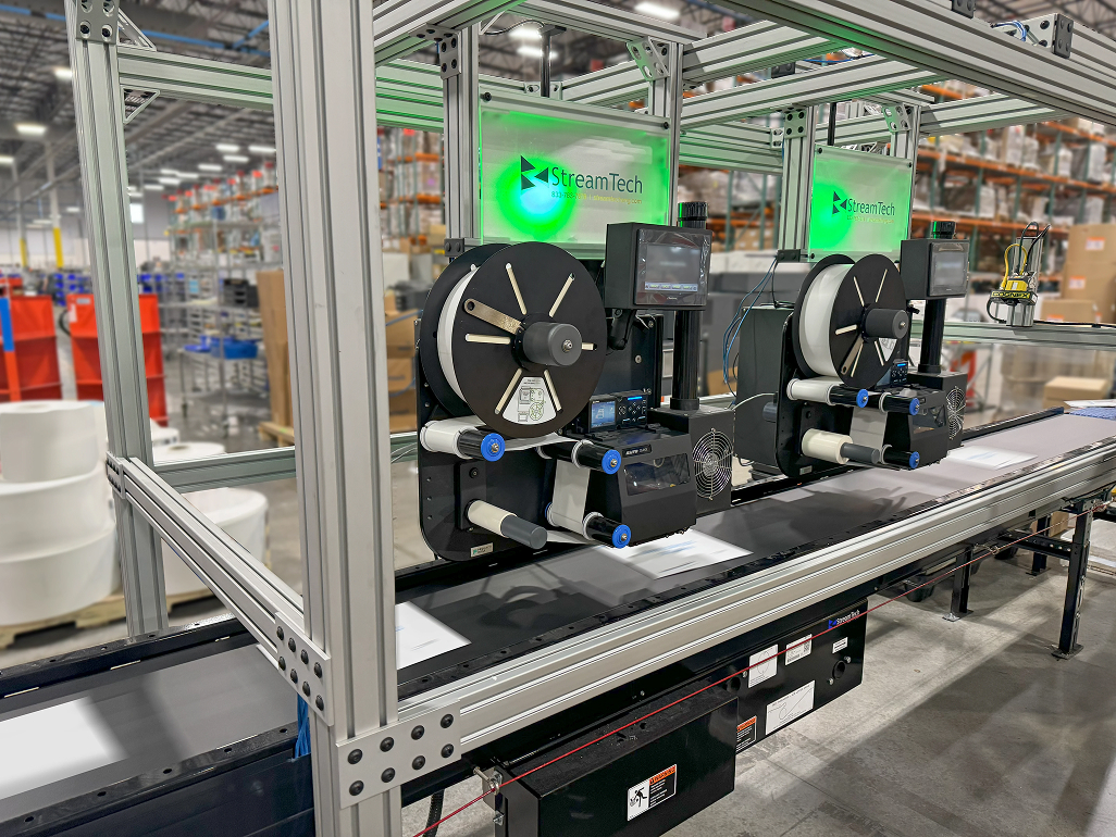 Streamtech's print fulfillment machine