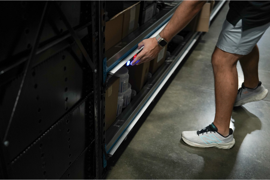 A man working with Streamtech systems