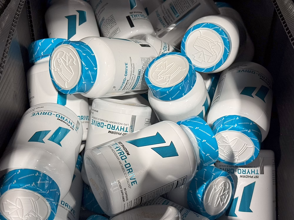 Supplements going through a fulfillment process