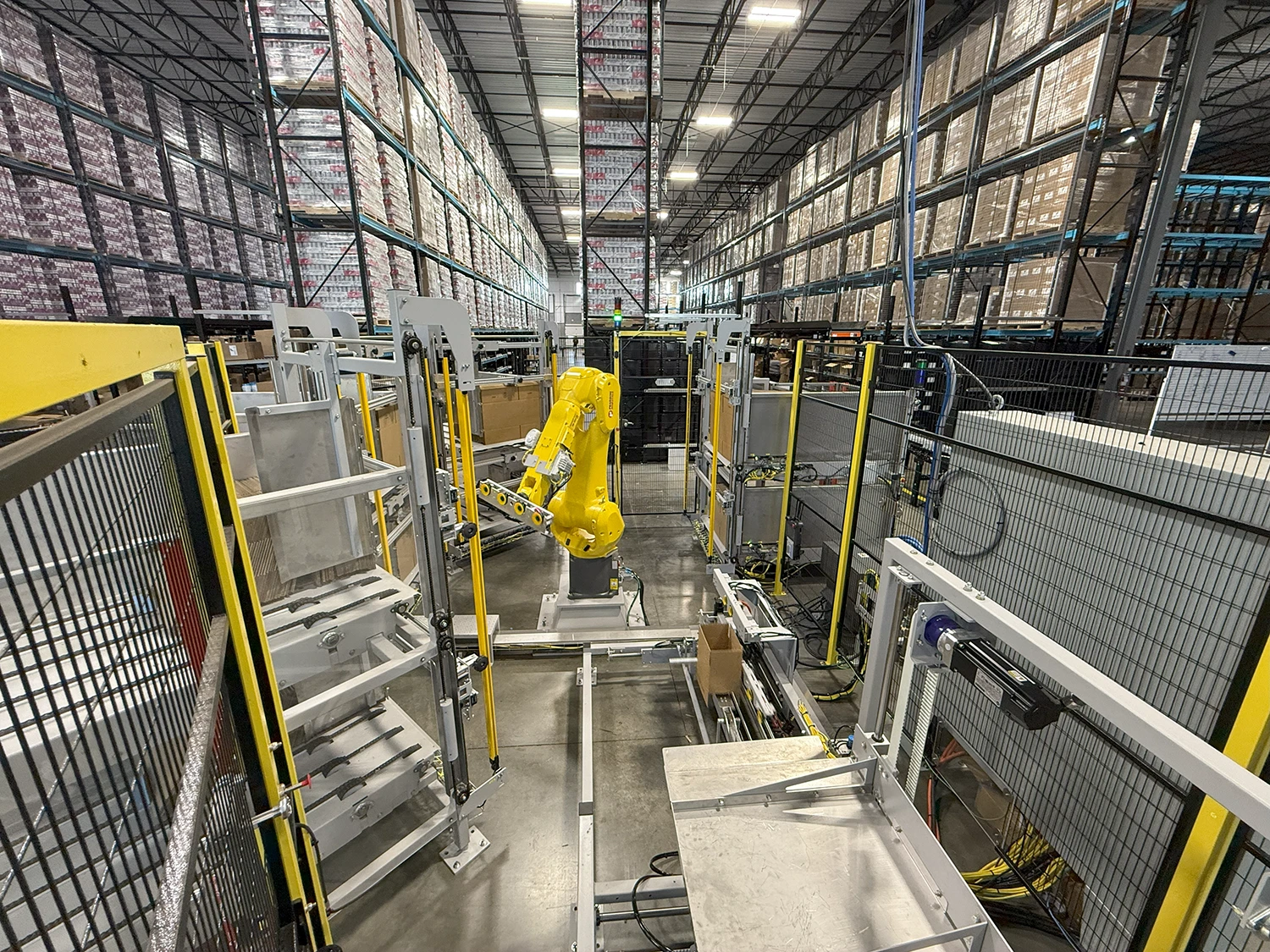 A d2C fulfillment process in a warehouse