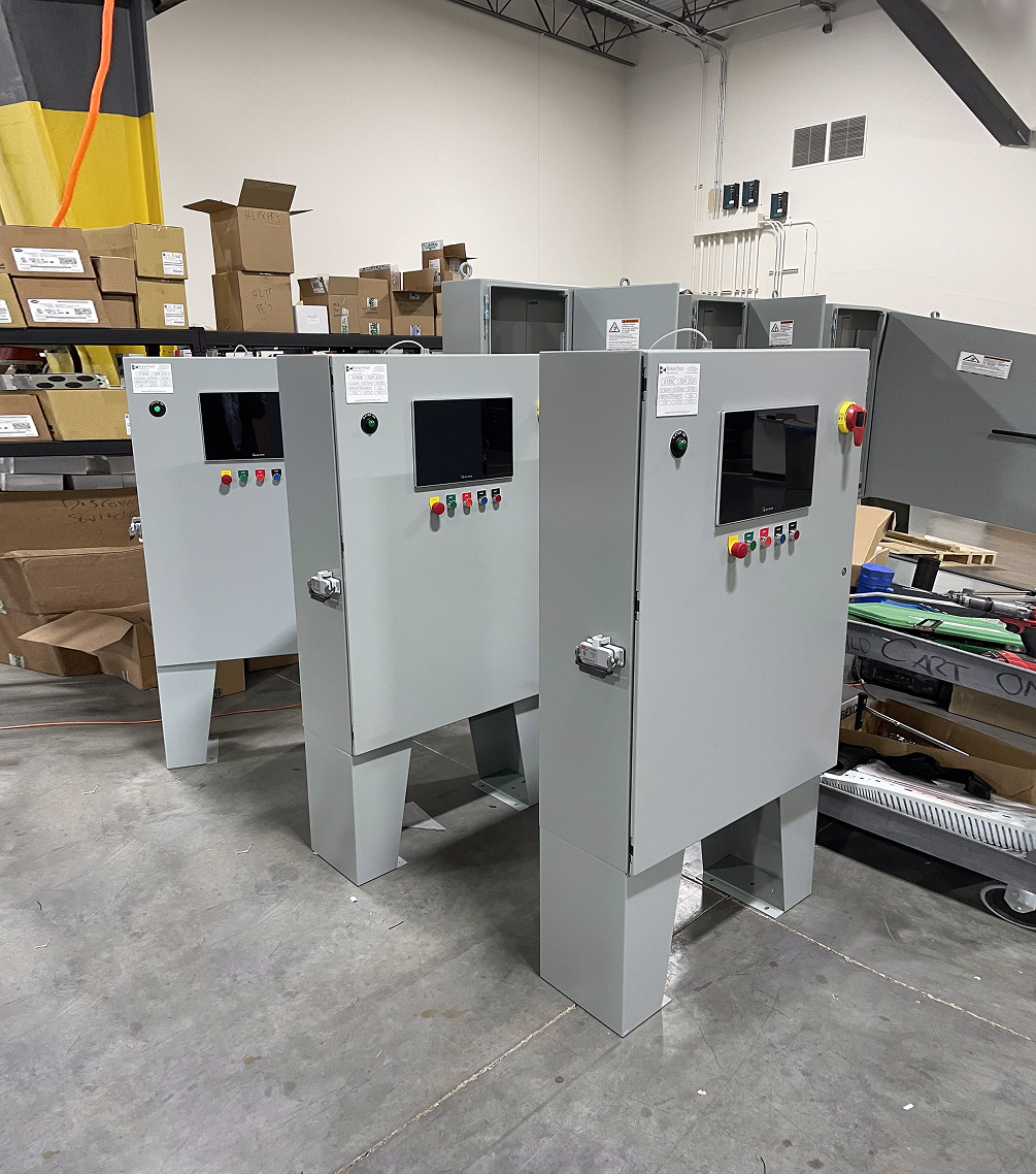 Material handling control machines