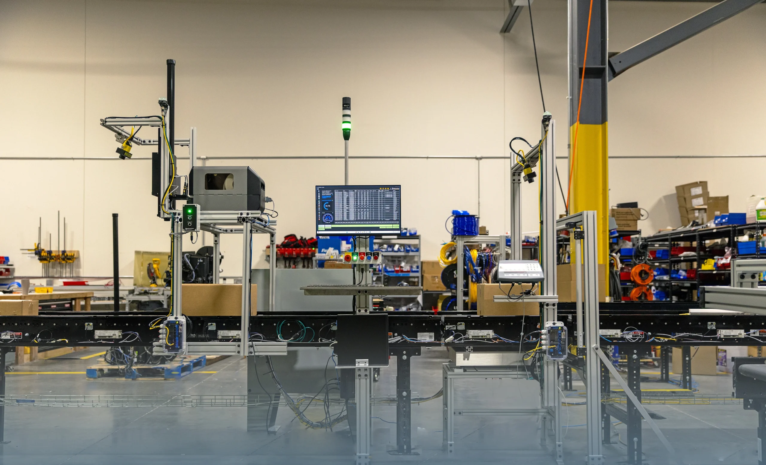 A full warehouse automation system