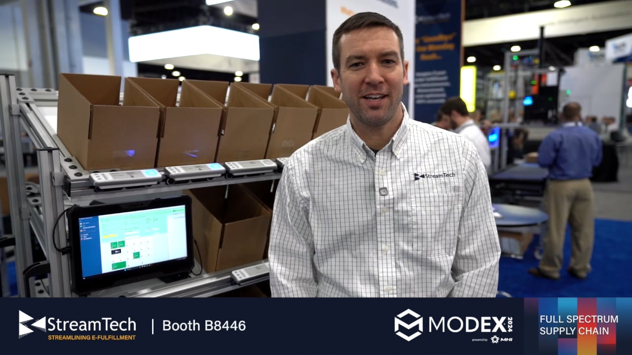 VelocityPick™ Pick-to-Light Smart Cart | MODEX 2024